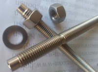 Stainless Steel Chemical Anchor Kit Stud Nut and Washer